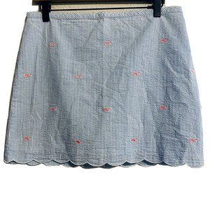 Vineyard Vines Size 6 Mini Skirt Embroidered Logo
